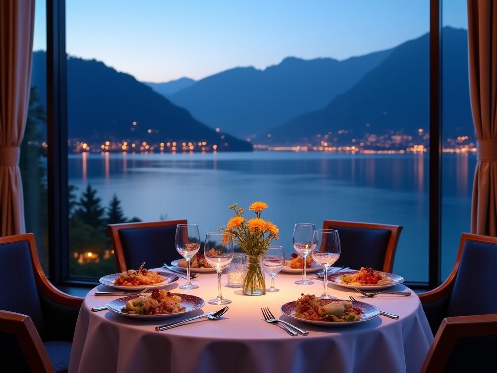Genfersee Gourmet Dinner Luxus