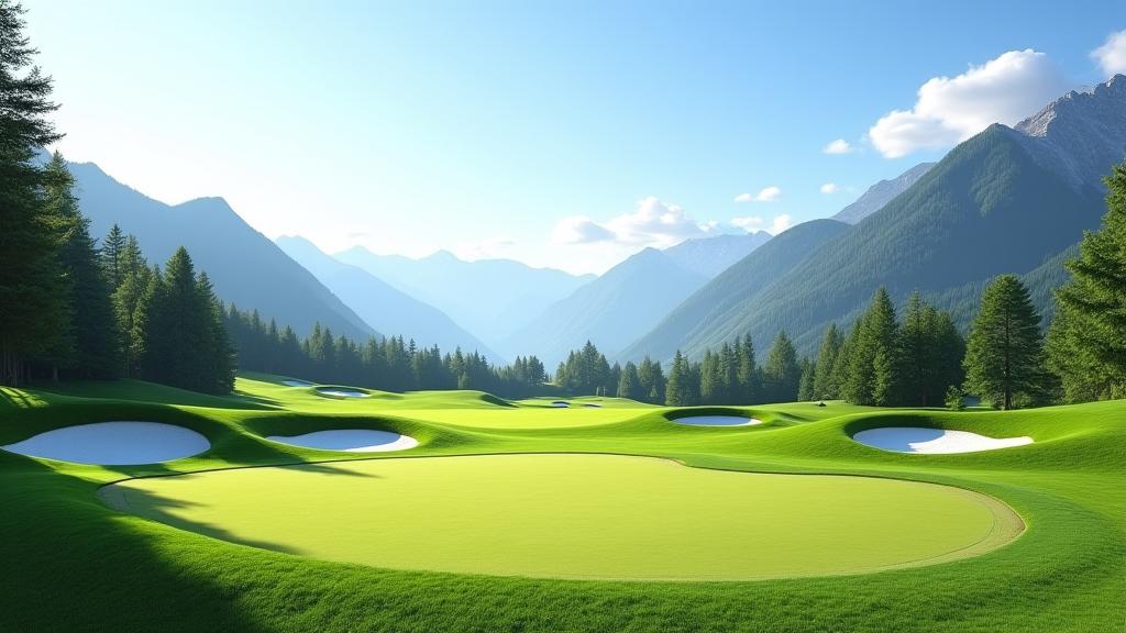 Schweizer Golfplatz Luxus Erlebnis